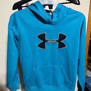 Under Armour Teal Hoodie with Logo